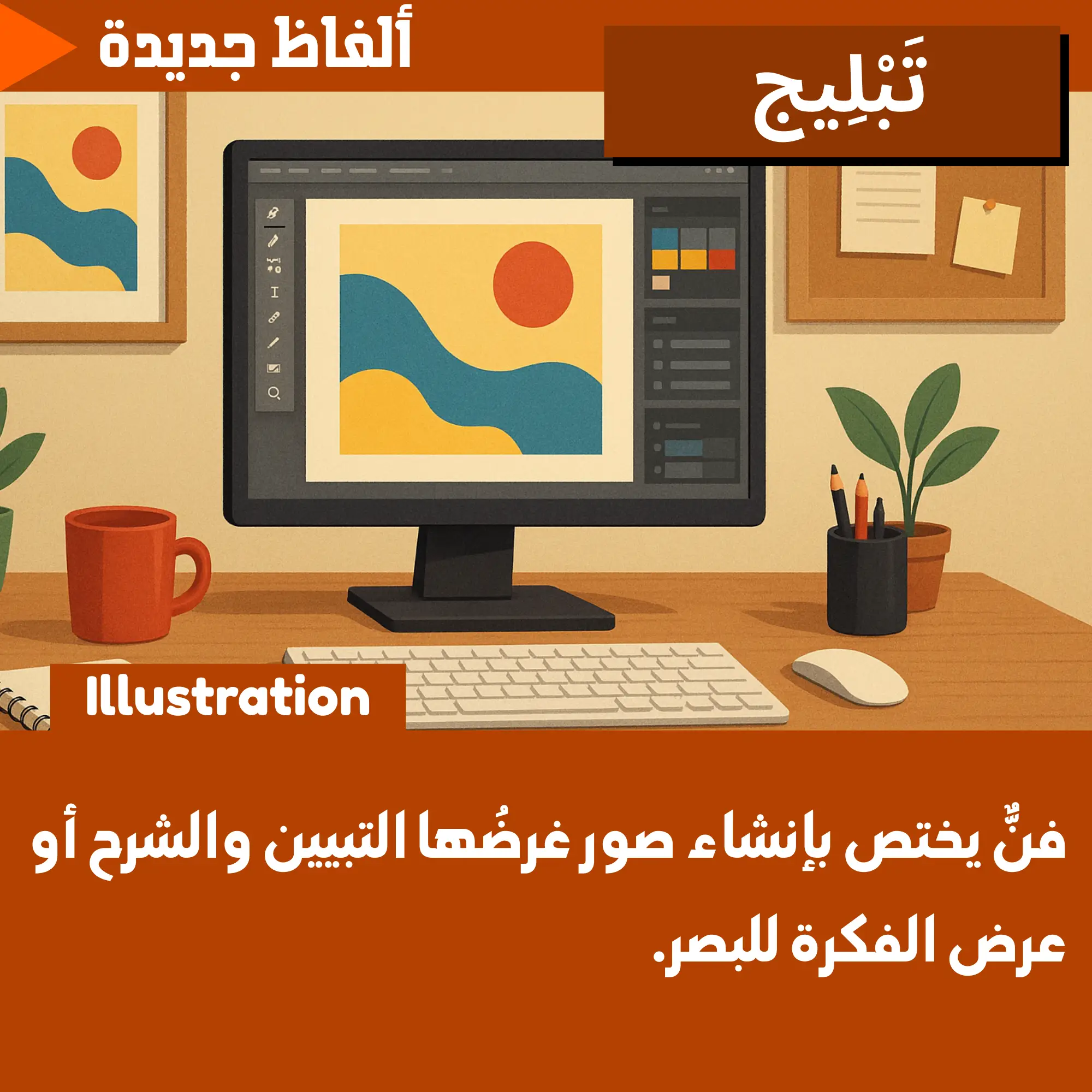 تبليج (Illustration)